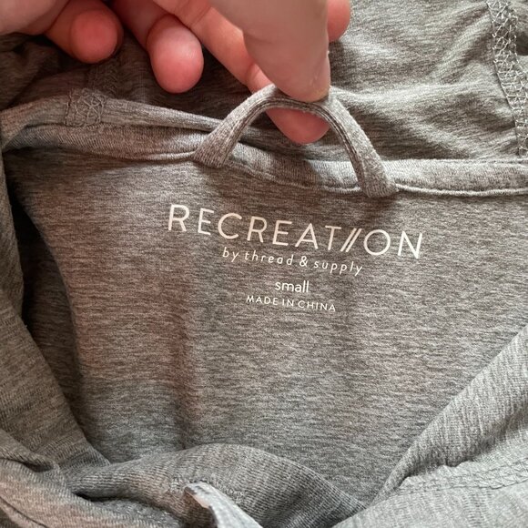 Thread & Supply Hoodie in Heather Grey - Picture 11 of 14